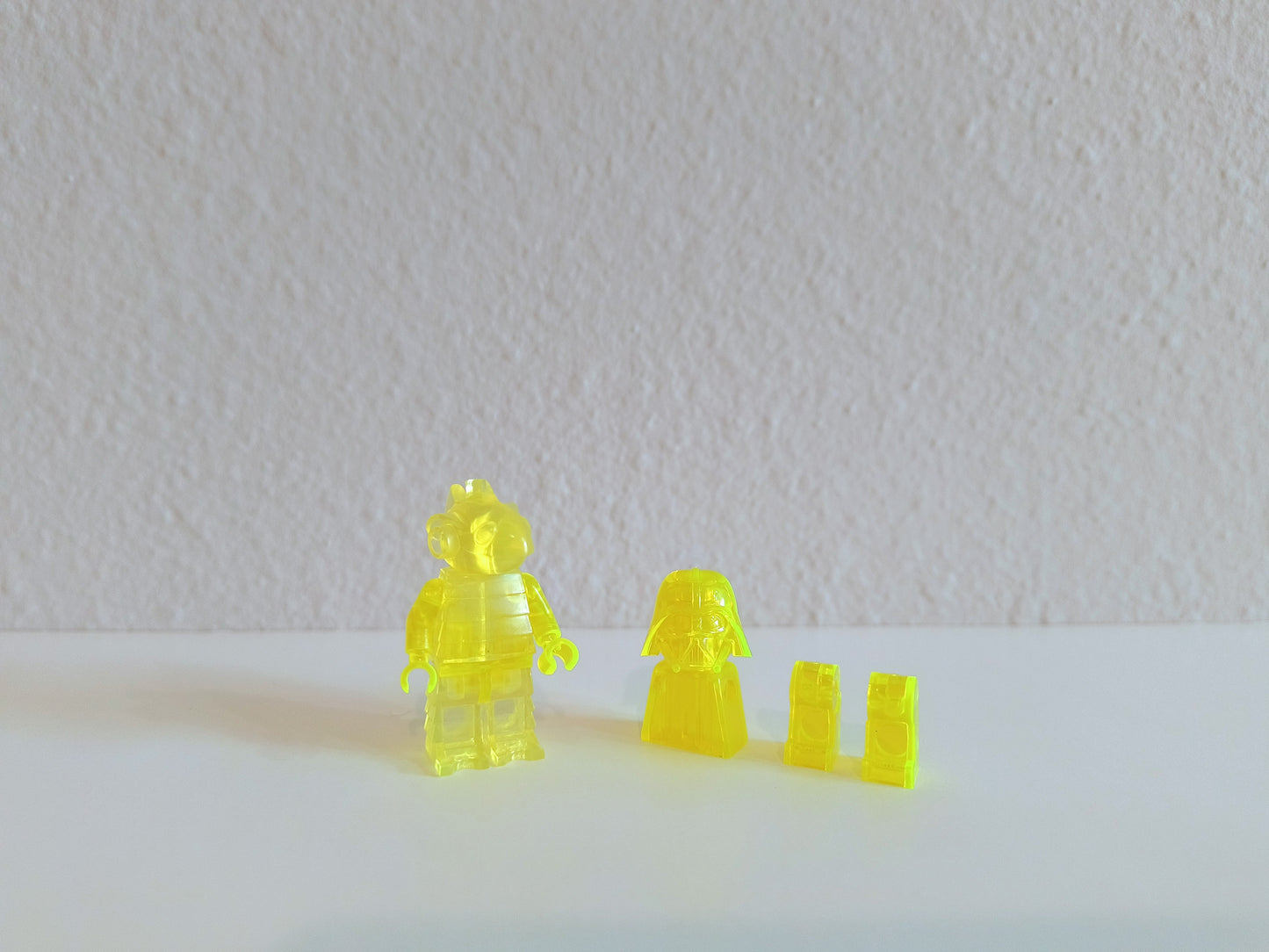 Sea People Figure-Trans-Neon Green-FULL FIGURE