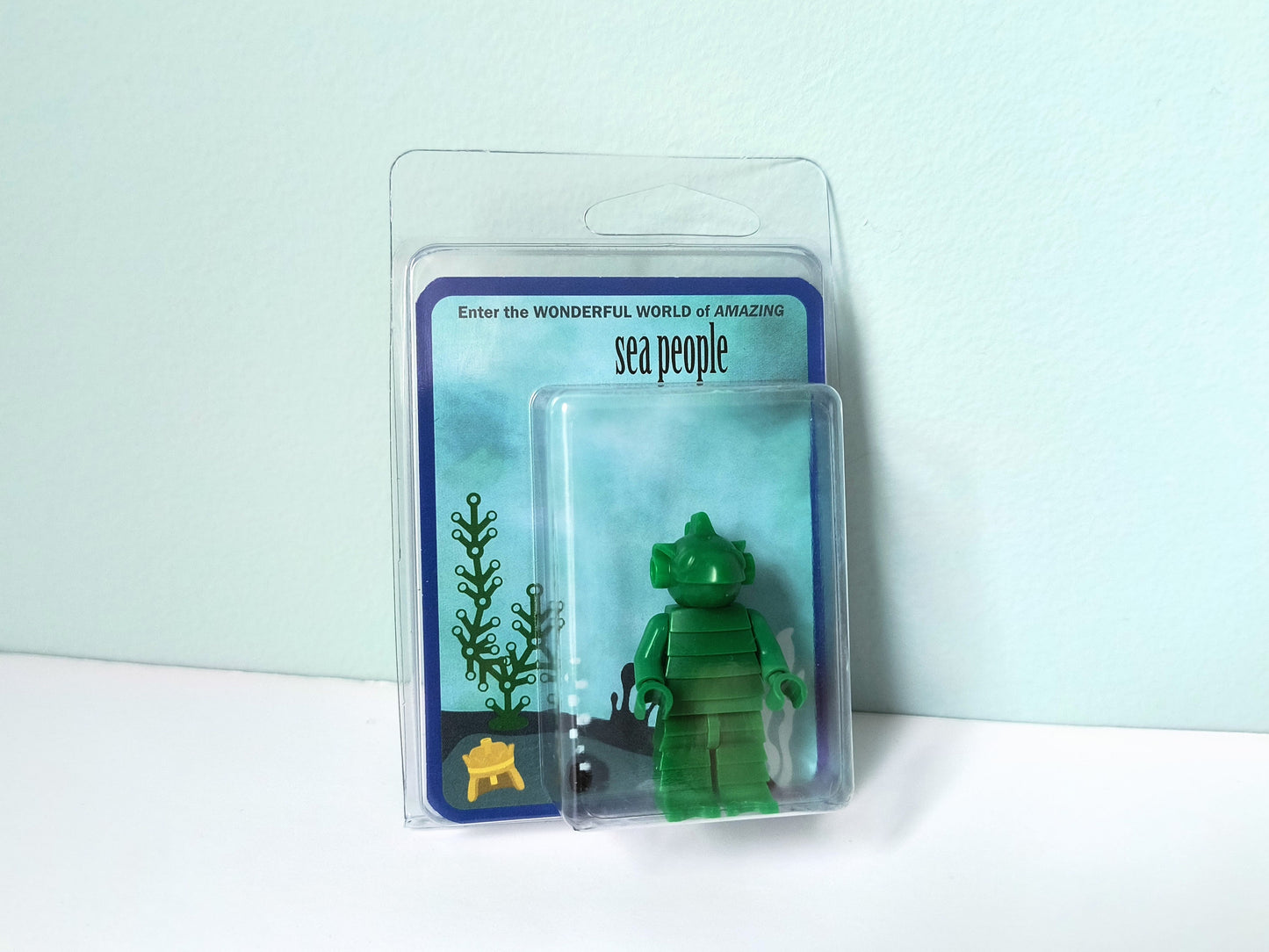 Sea People Figure-Green